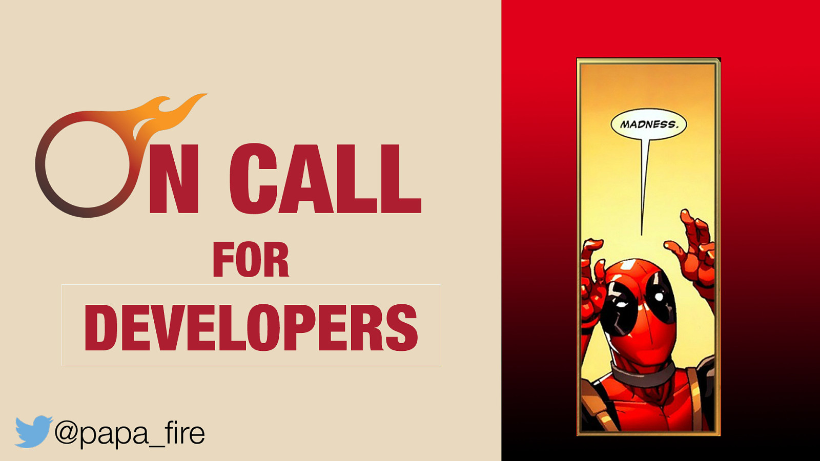 Oncall for developers