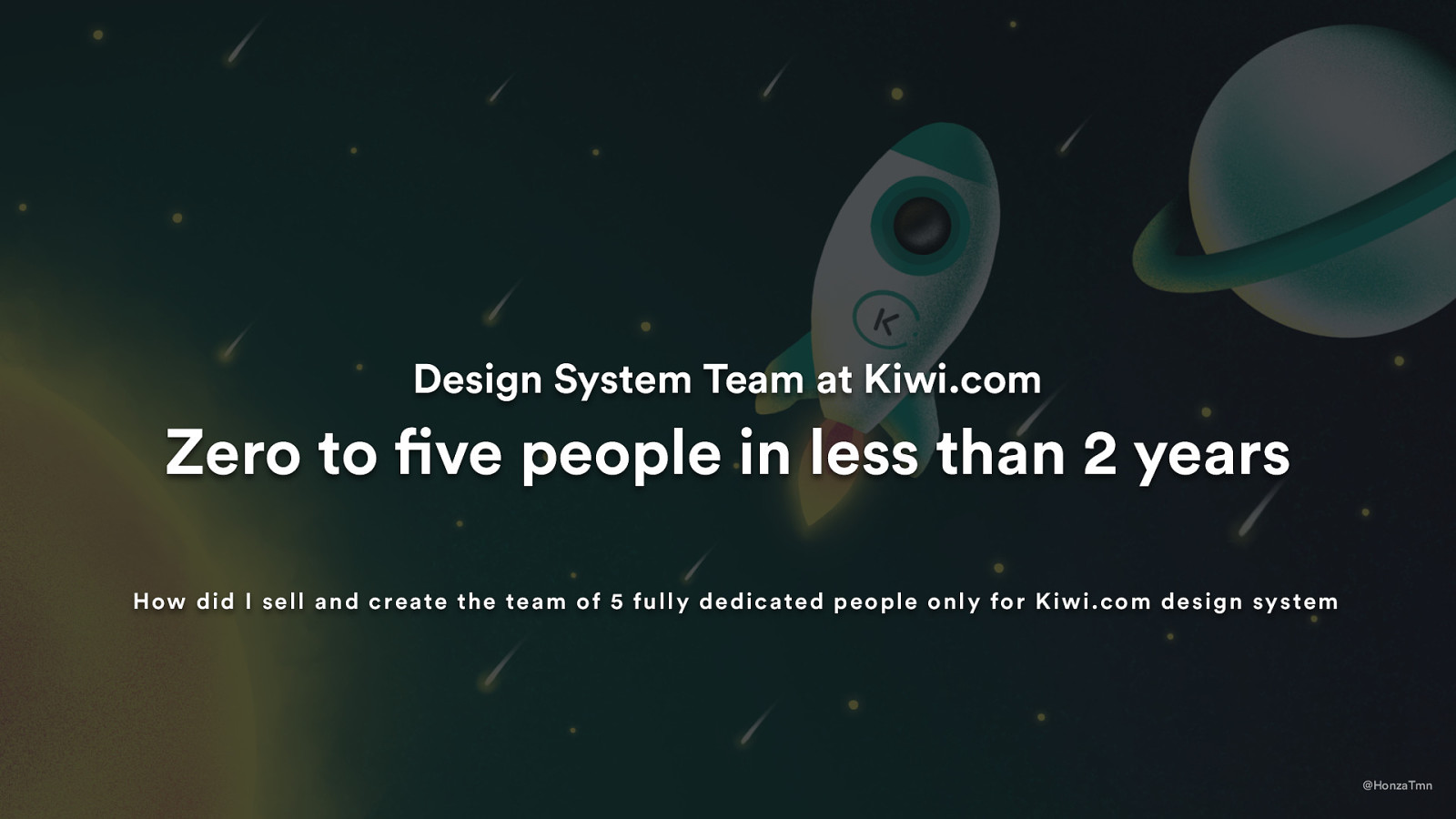Design System Team at Kiwi.com –  Zero to five people in less than 2 years