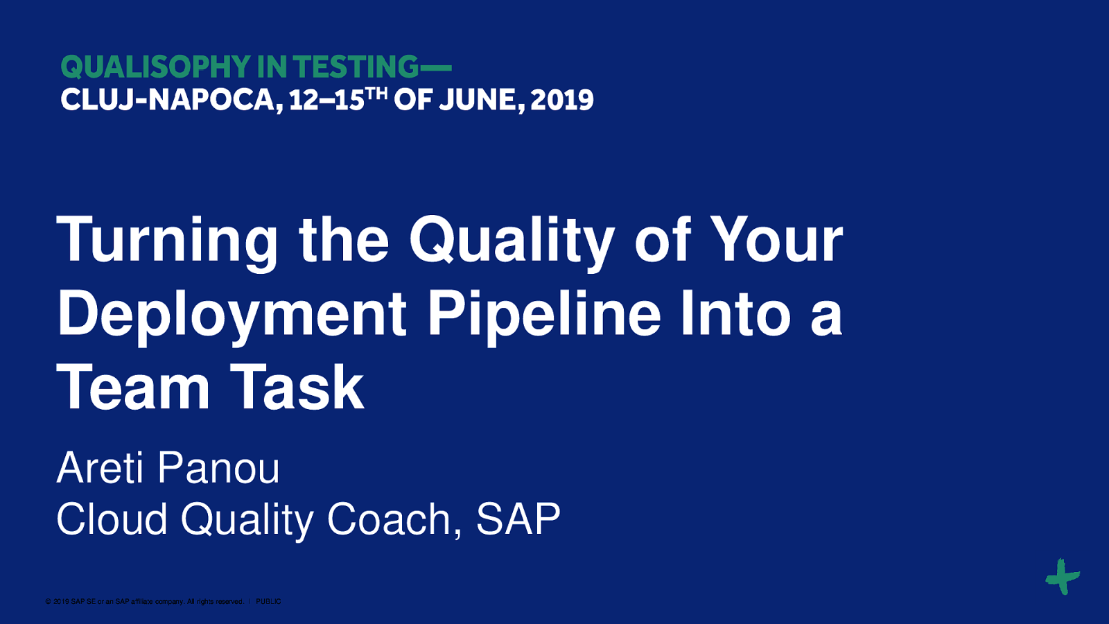 Turning the Quality of Your Deployment Pipeline into a Team Task