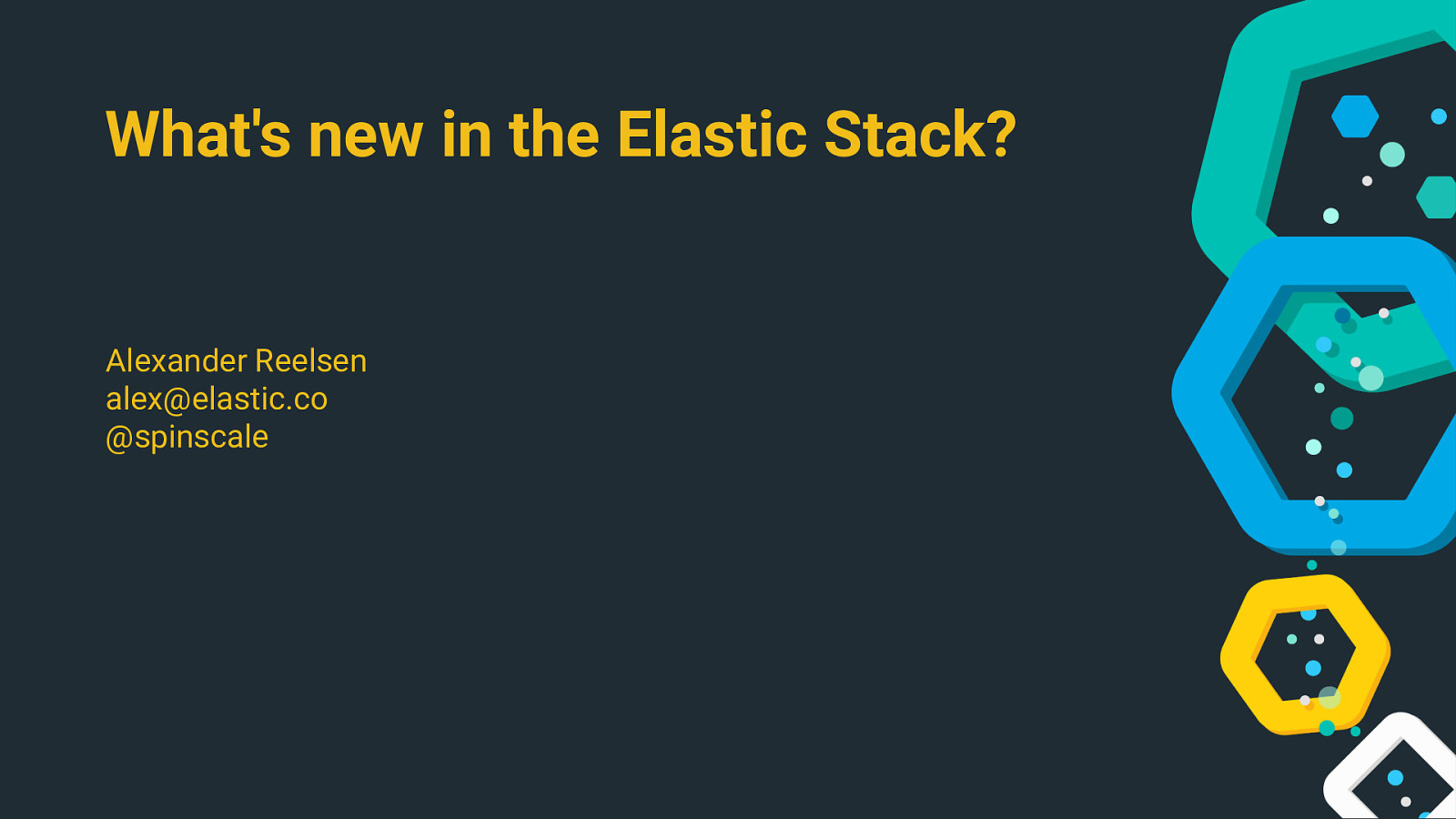 What’s new in the Elastic Stack - 7.x Edition