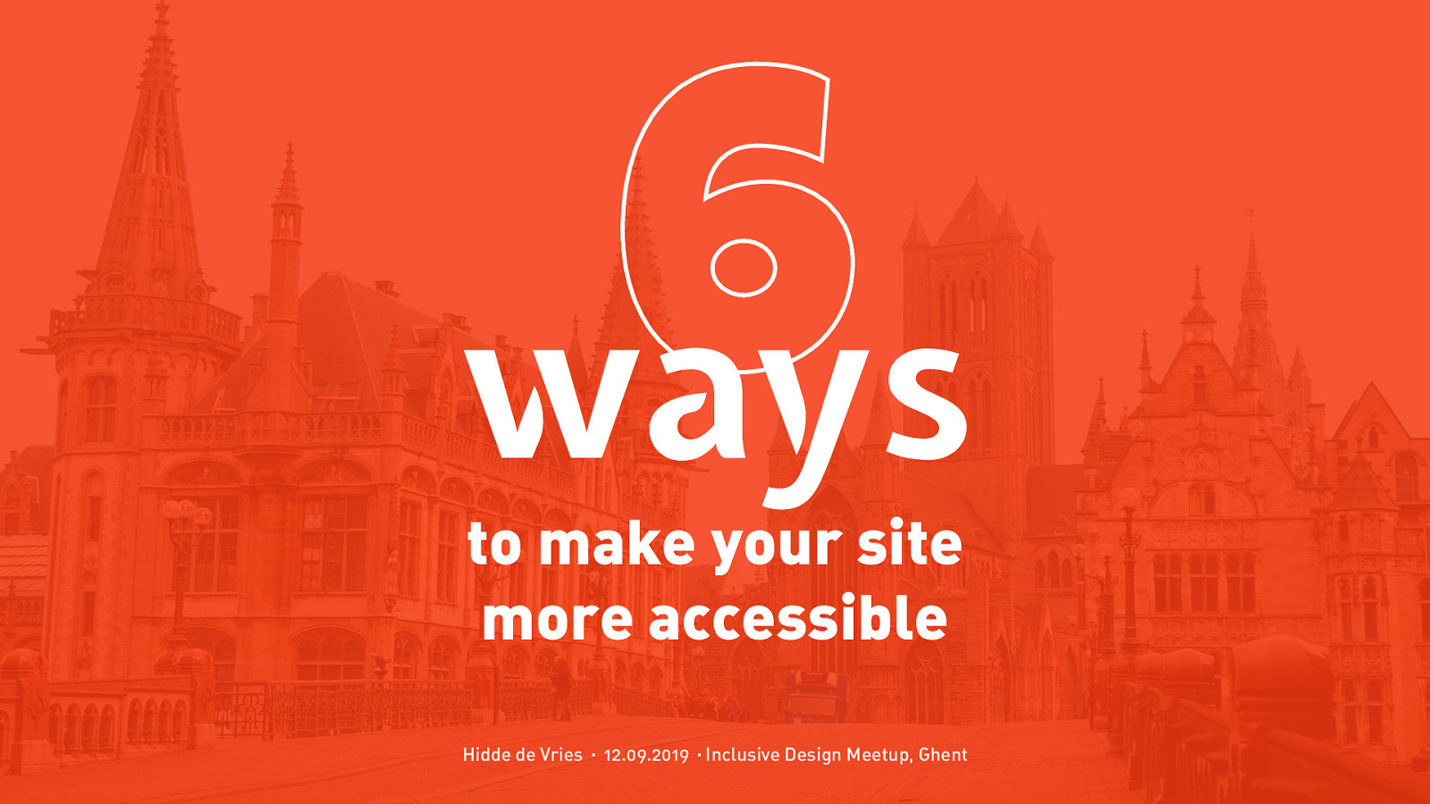Six ways to make your site more accessible