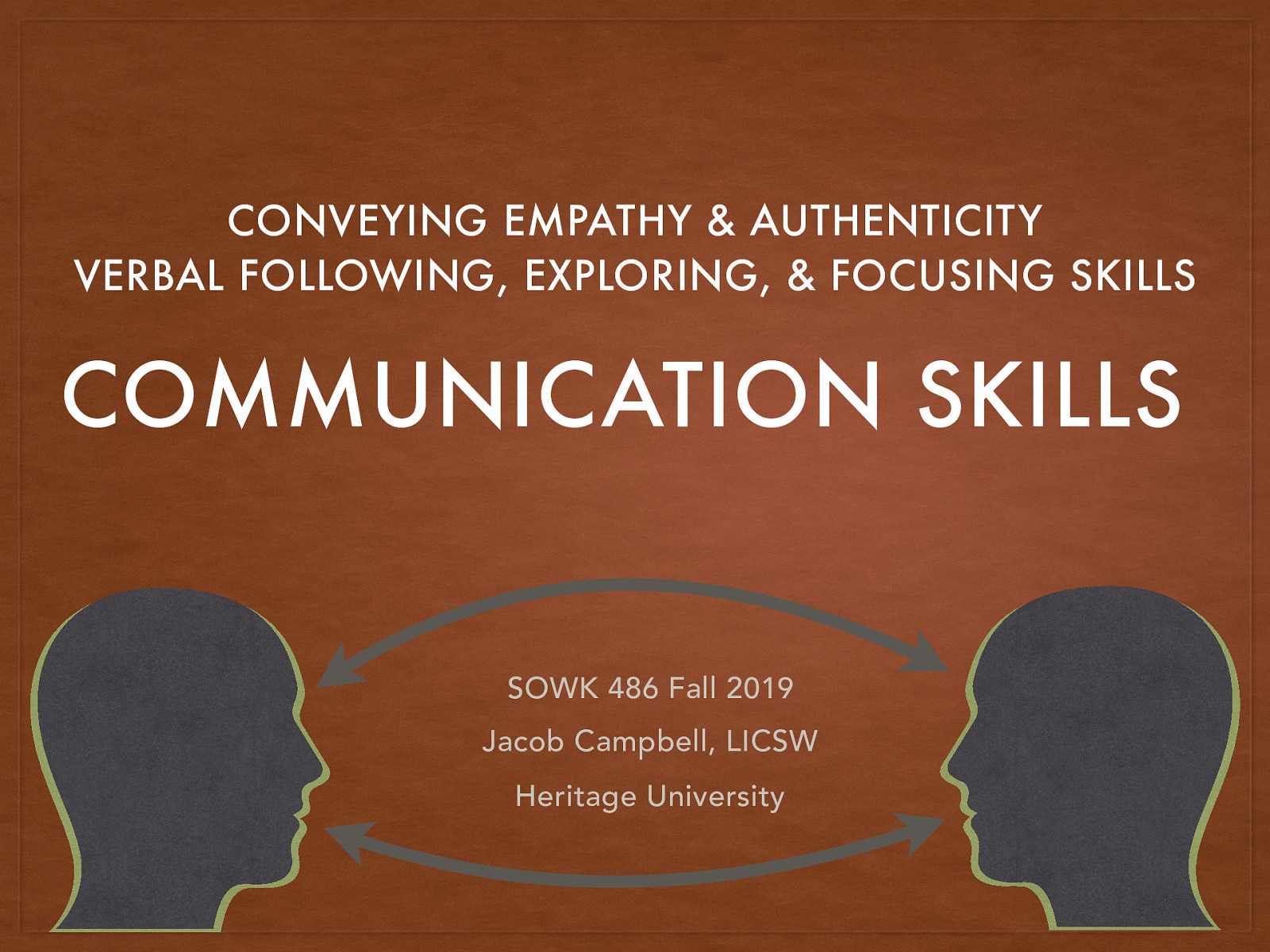 Week 05 - Communication Skills