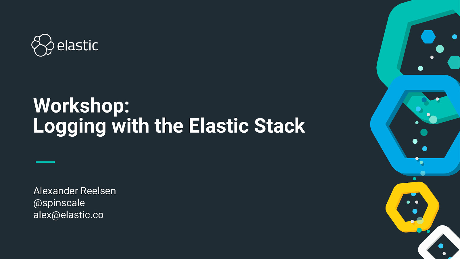 Elastic Stack Logging Workshop