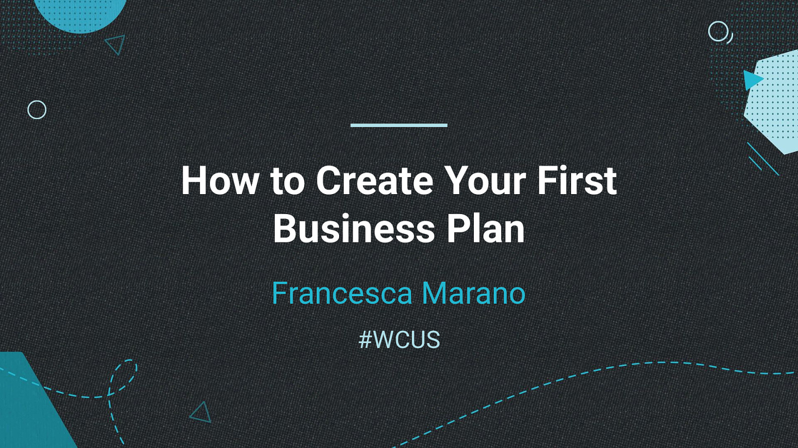 How to Create Your First Business Plan