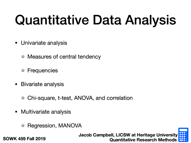 quantitative research data analysis software