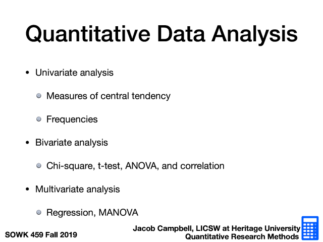 what is data analysis in quantitative research