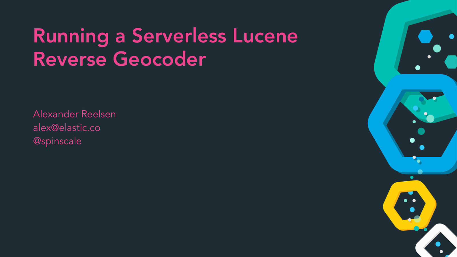 Running a Serverless Lucene Reverse Geocoder