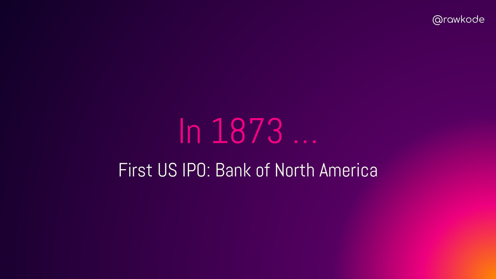 1873 ipo