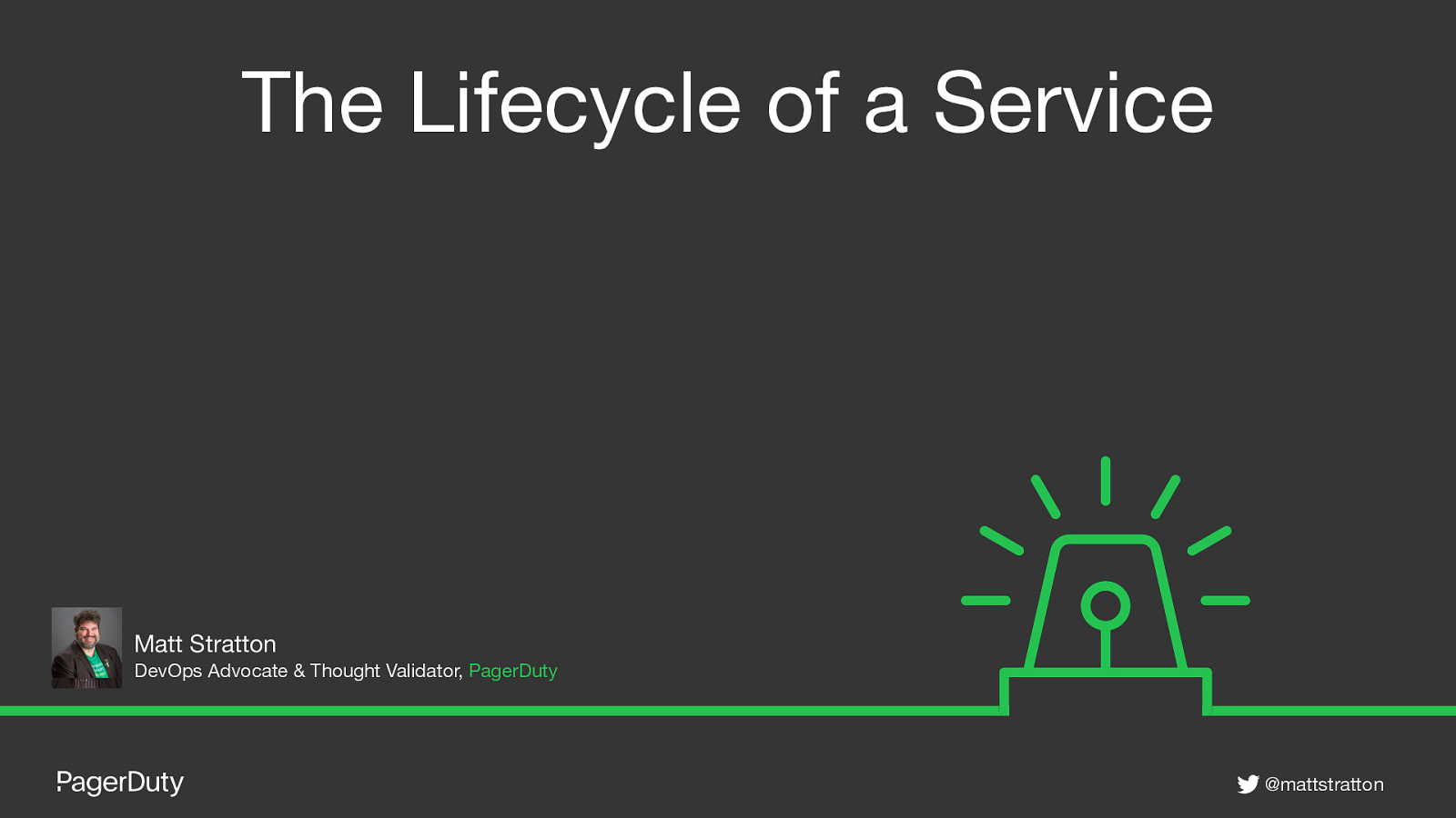 The Lifecycle of a Service