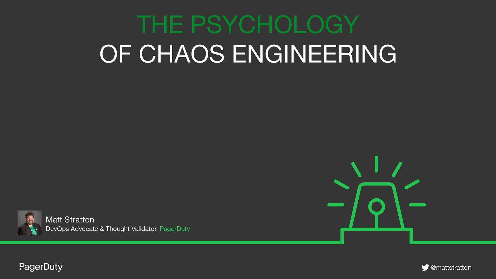 The Psychology of Chaos Engineering