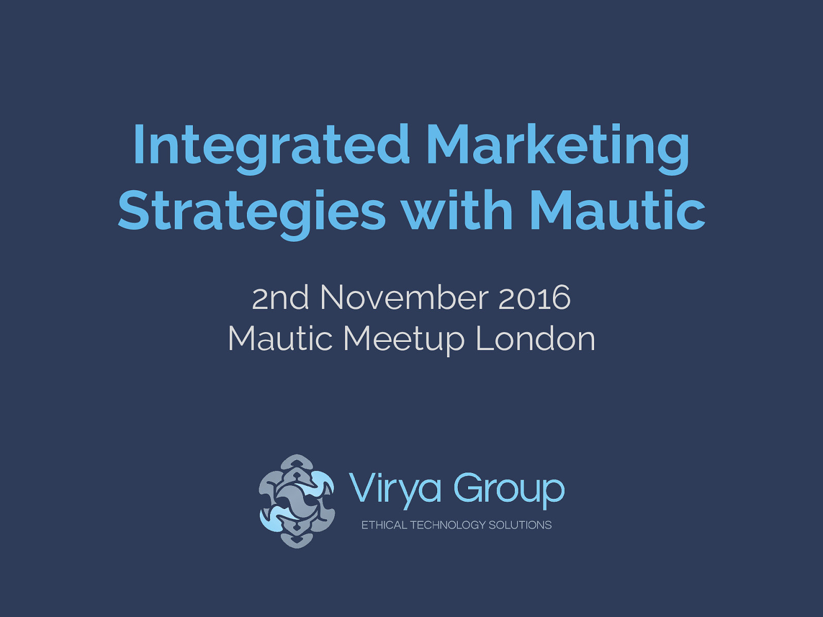 Integrated Marketing Strategies with Mautic