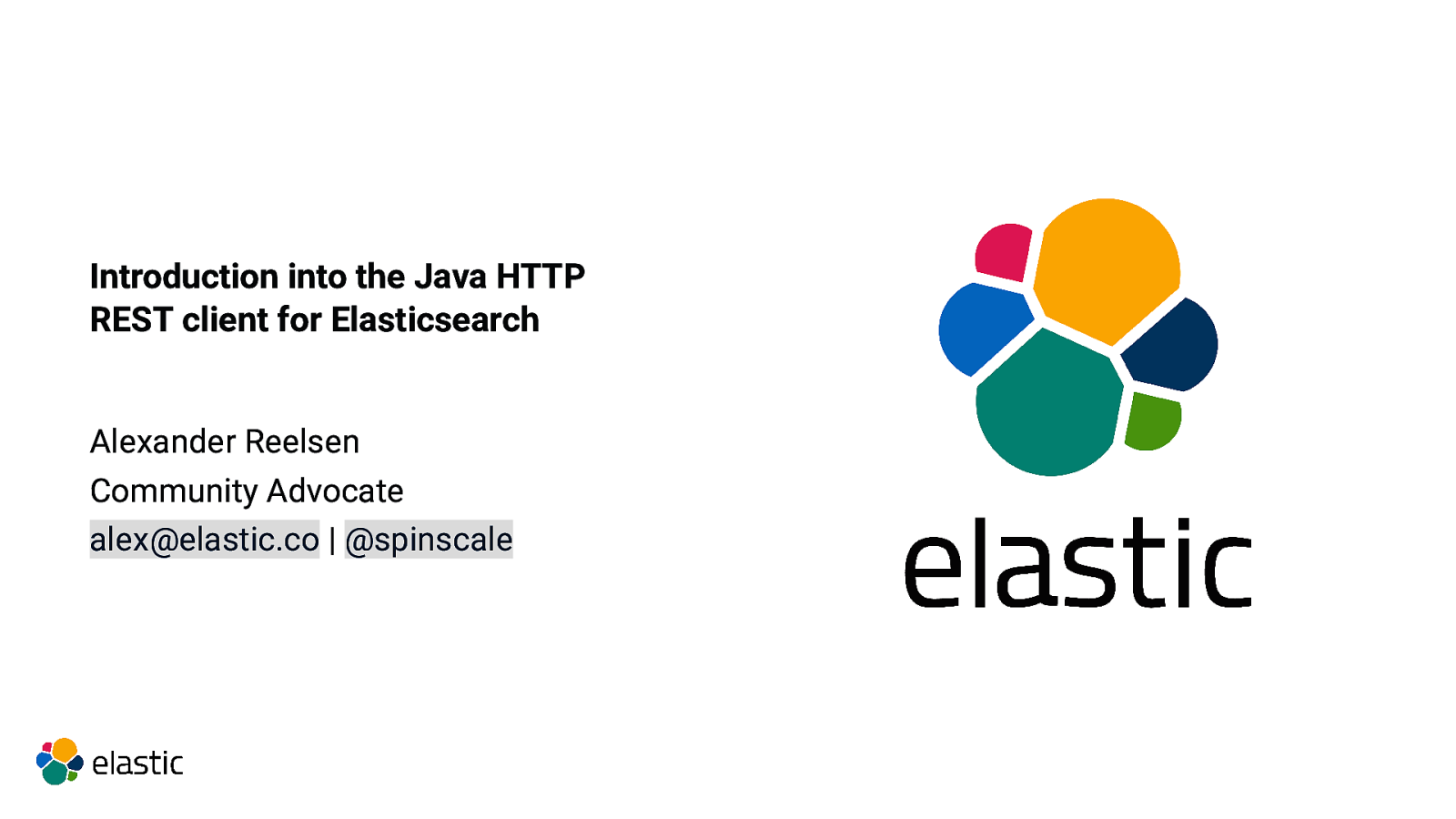 Introduction into the Java HTTP REST client for Elasticsearch