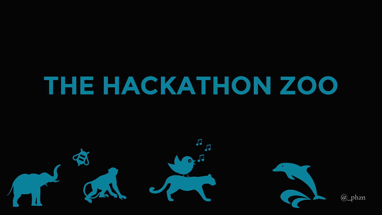 The Hackathon Zoo