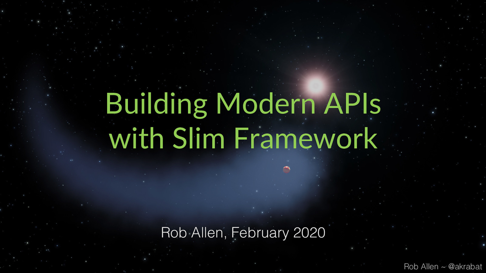 Building Modern APIs