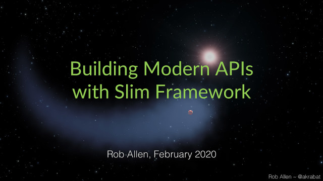 Building Modern APIs