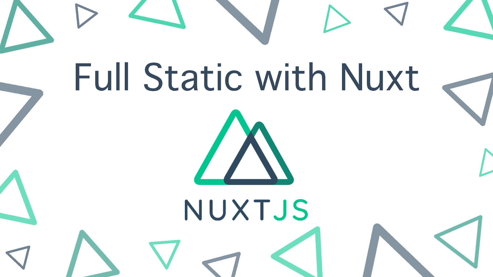 Full Static with Nuxt
