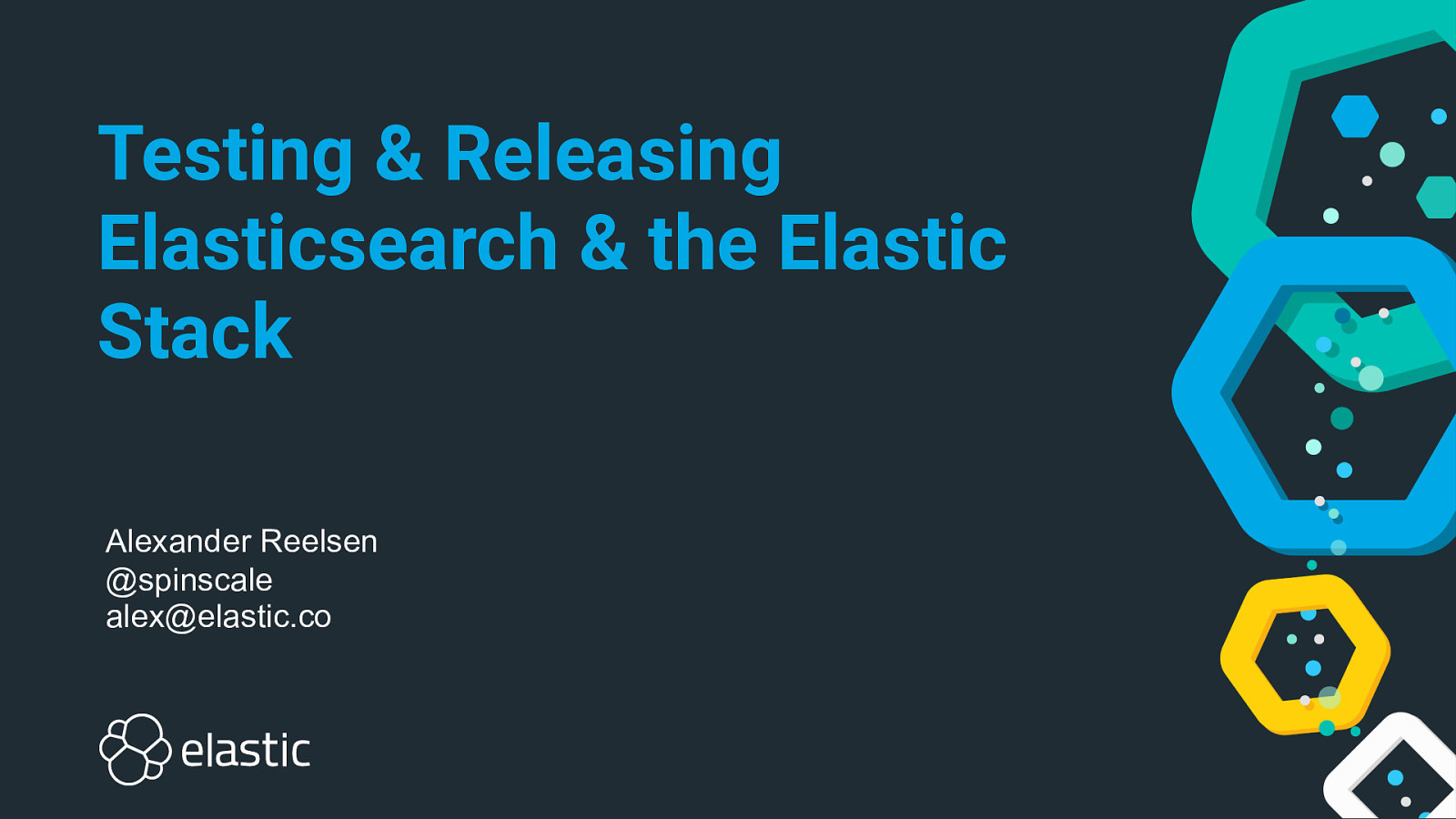 Testing and Releasing Elasticsearch and the Elastic Stack