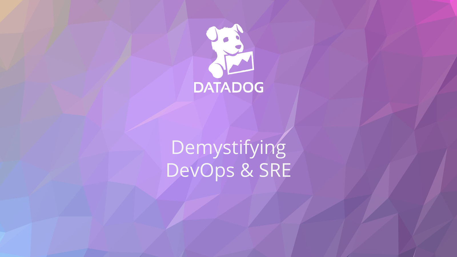 Demystifying DevOps & SRE