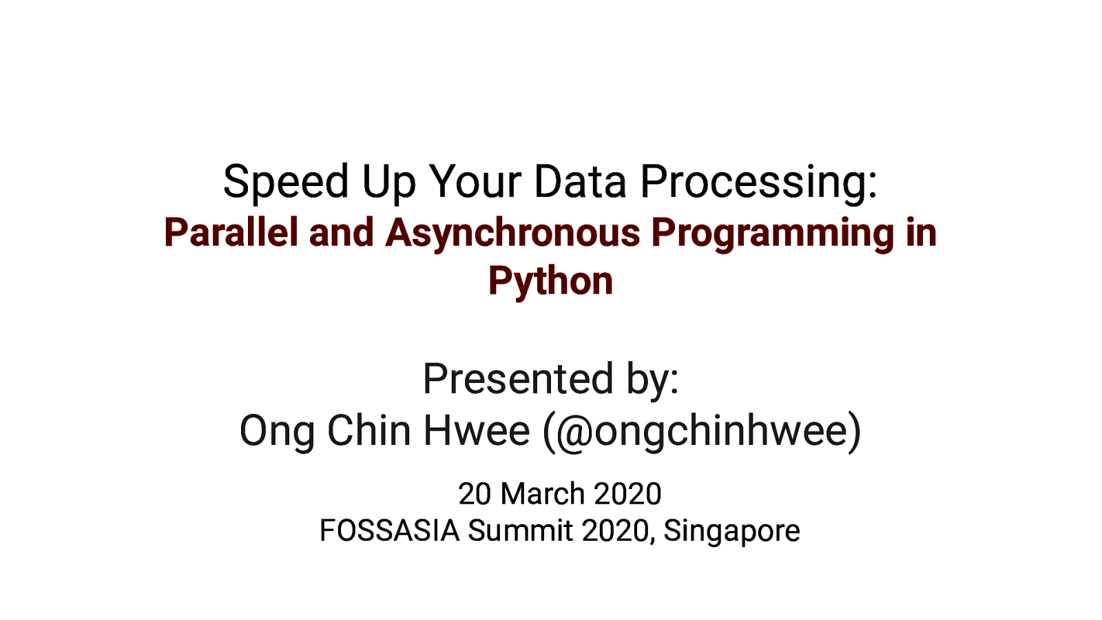 Speed Up Your Data Processing: Parallel and Asynchronous Programming in Python