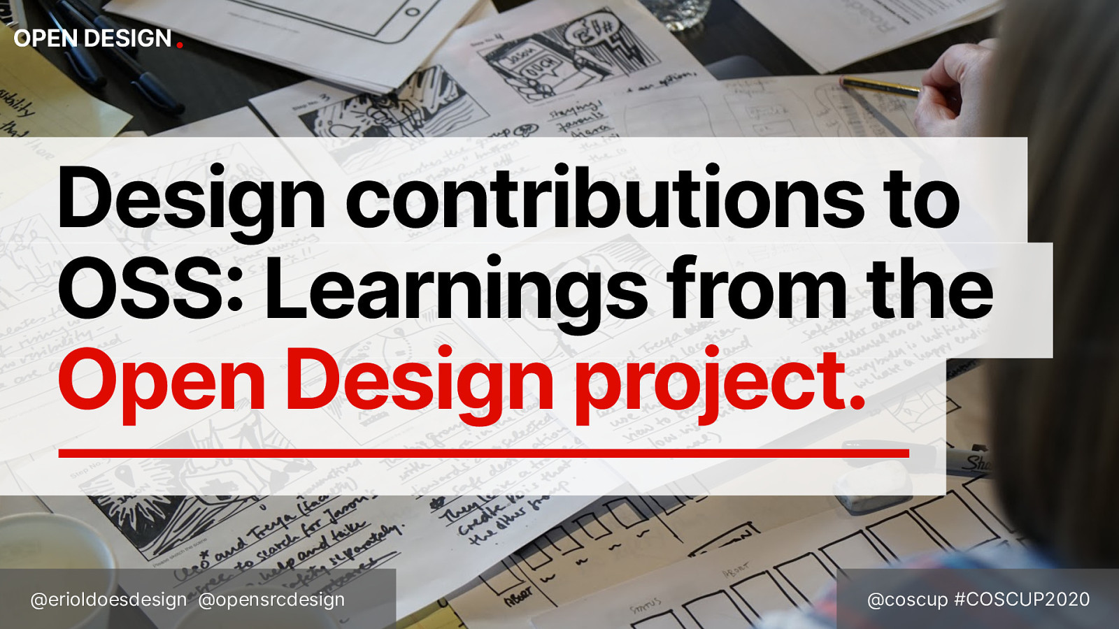 Design contributions to OSS: Learnings from the Open Design project.