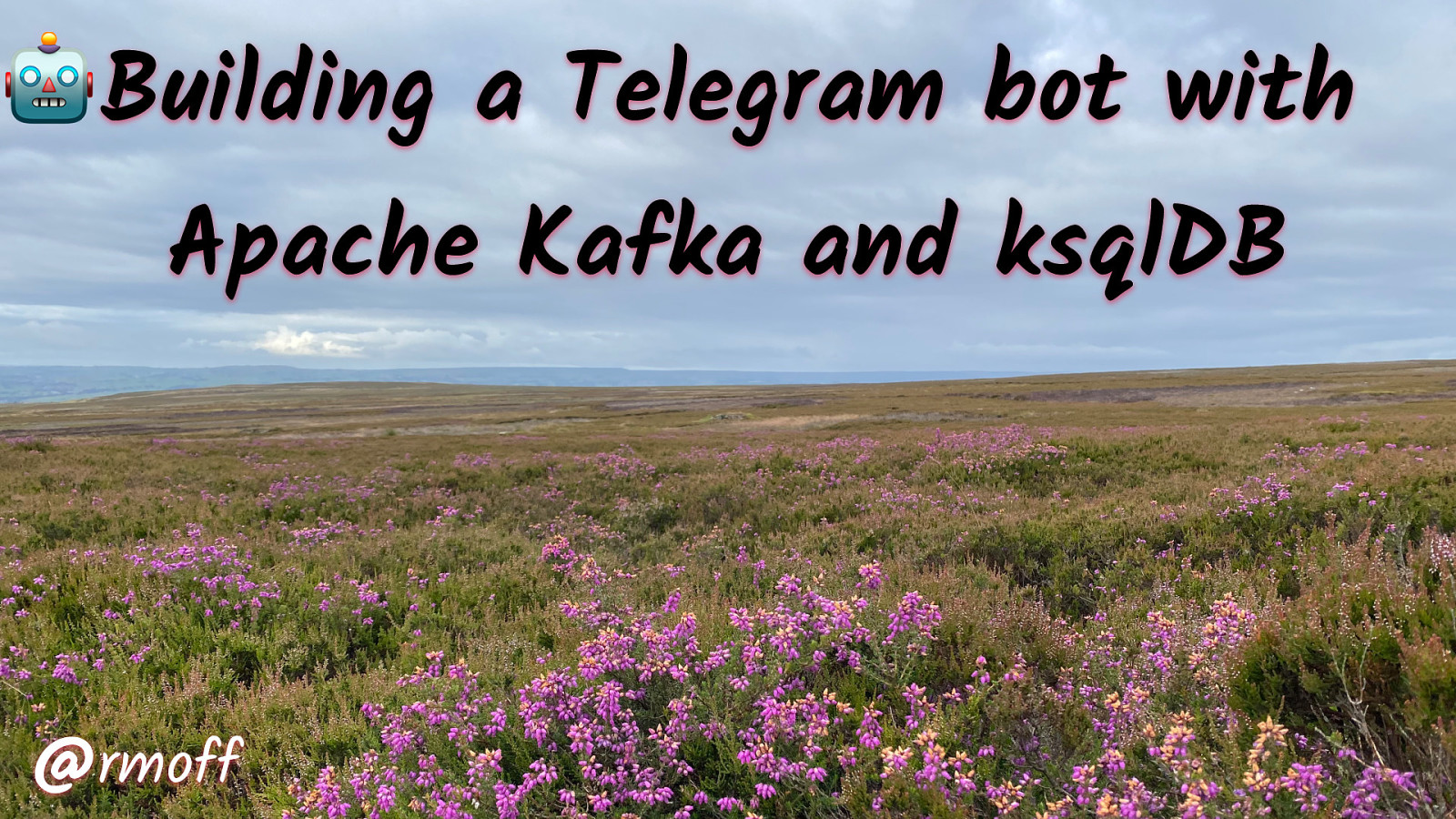 🤖Building a Telegram bot with Apache Kafka and ksqlDB