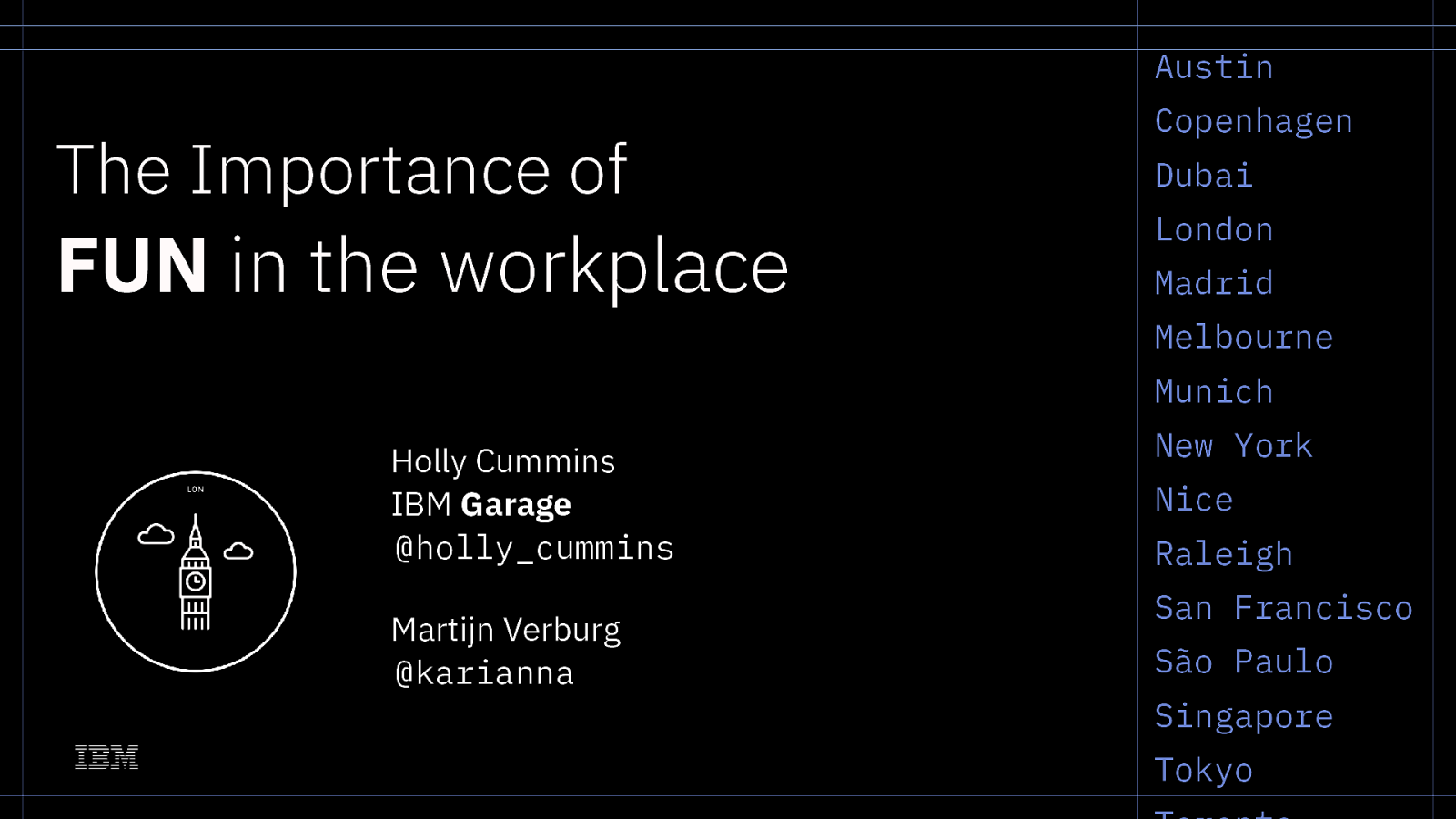 The Importance of Fun in the Workplace (keynote)