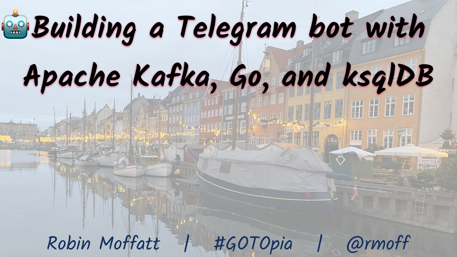 🤖Building a Telegram bot with Apache Kafka, Go, and ksqlDB
