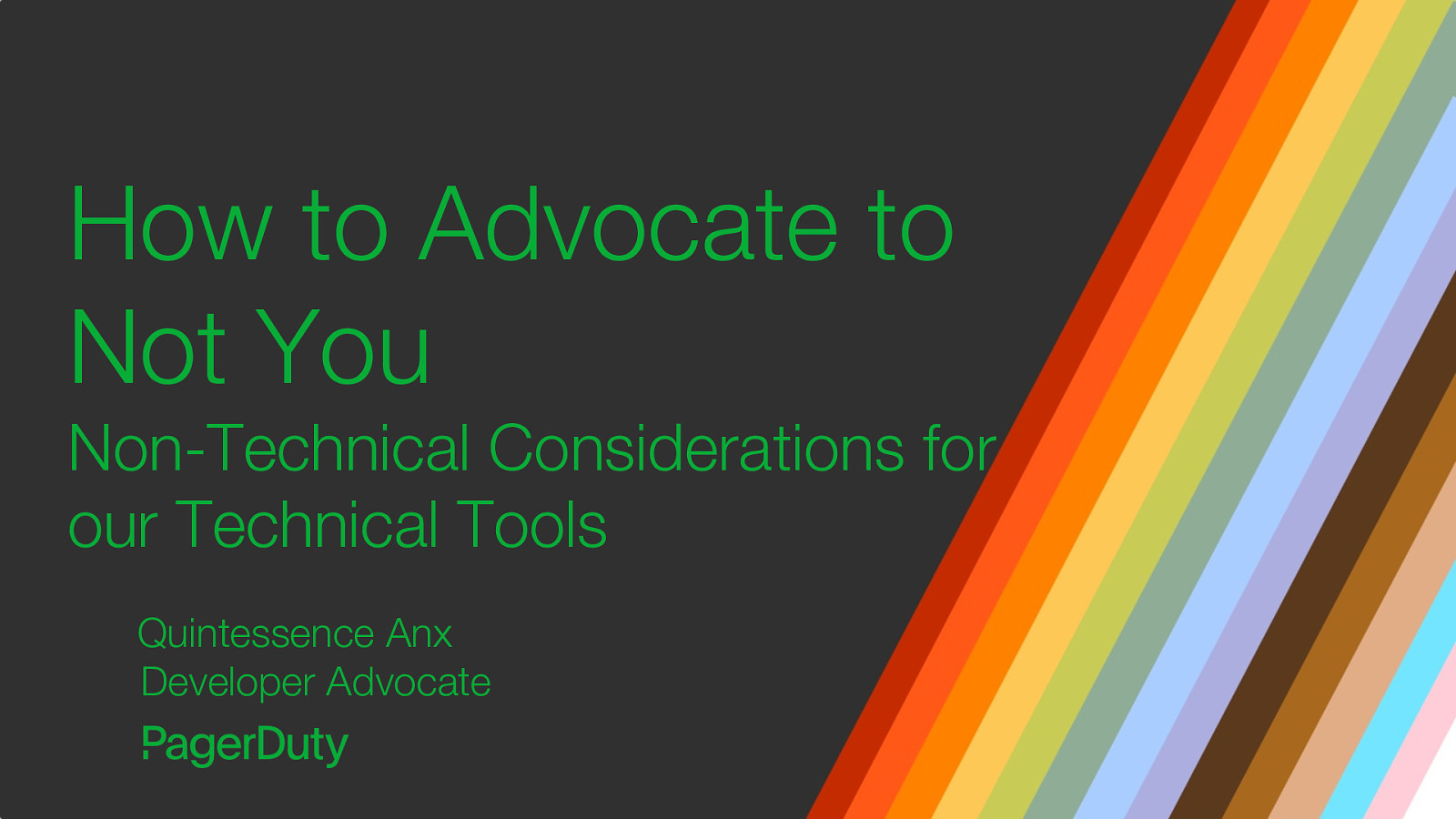 How to Advocate to Not You: Non-Technical Considerations for our Technical Tools