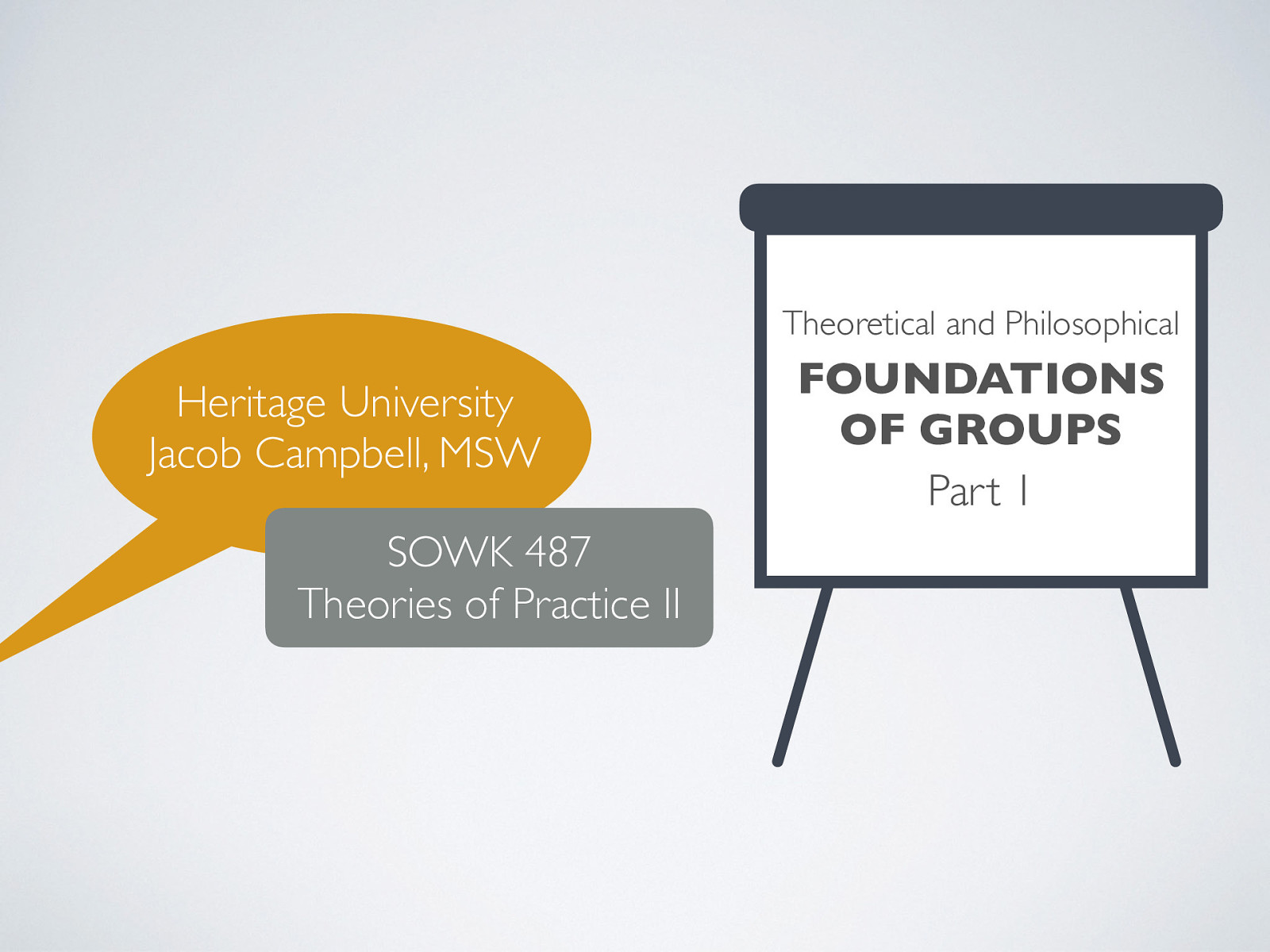 Week 02 - Theoretical and Philosophical Foundations to Groups part I
