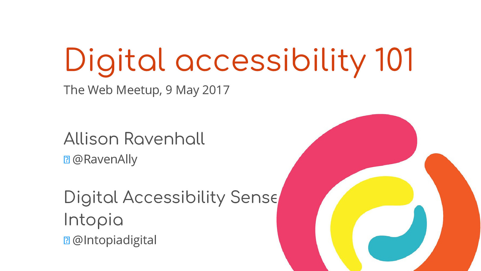 Digital accessibility 101