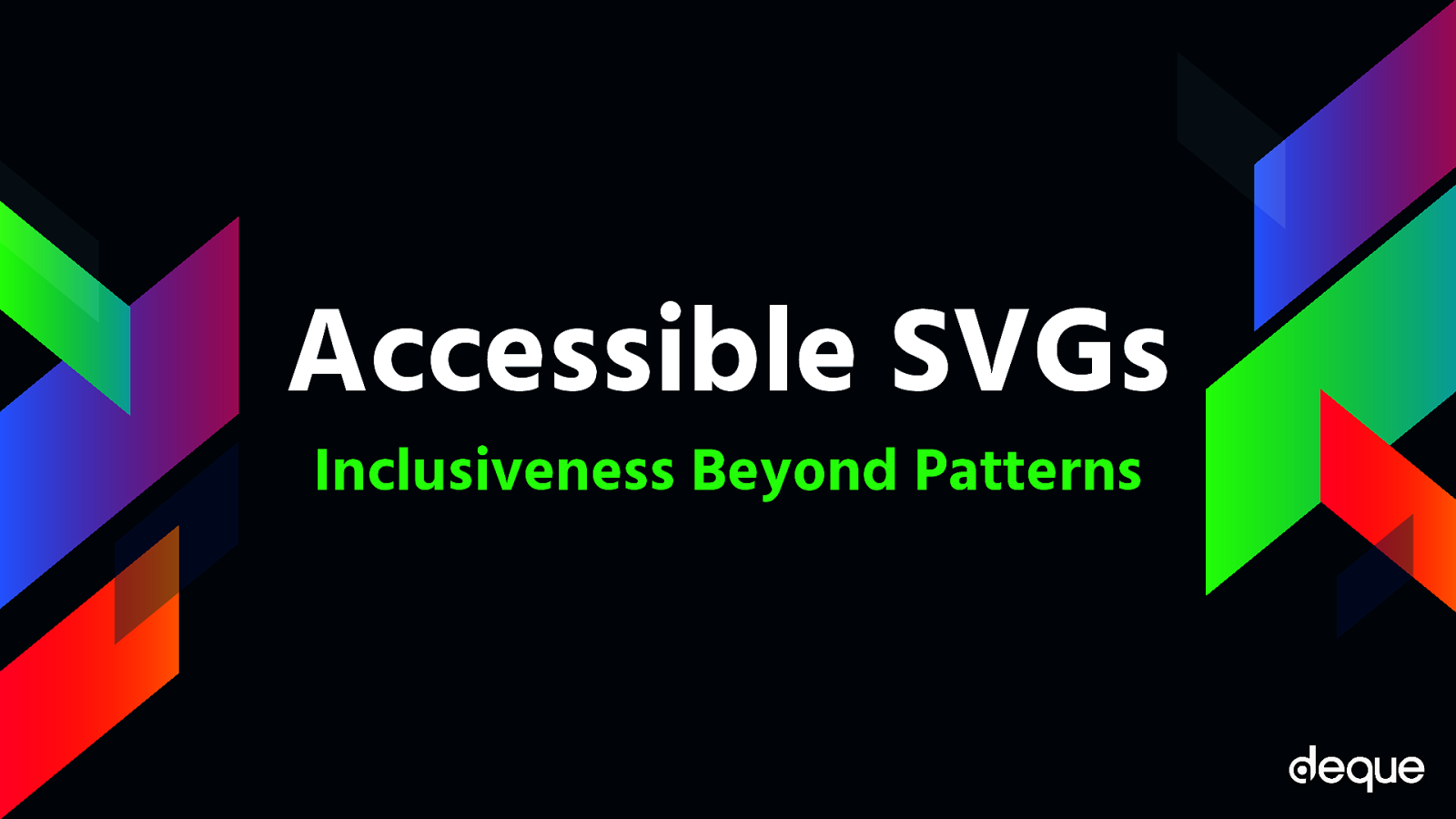 Accessible SVGs Inclusiveness Beyond Patterns