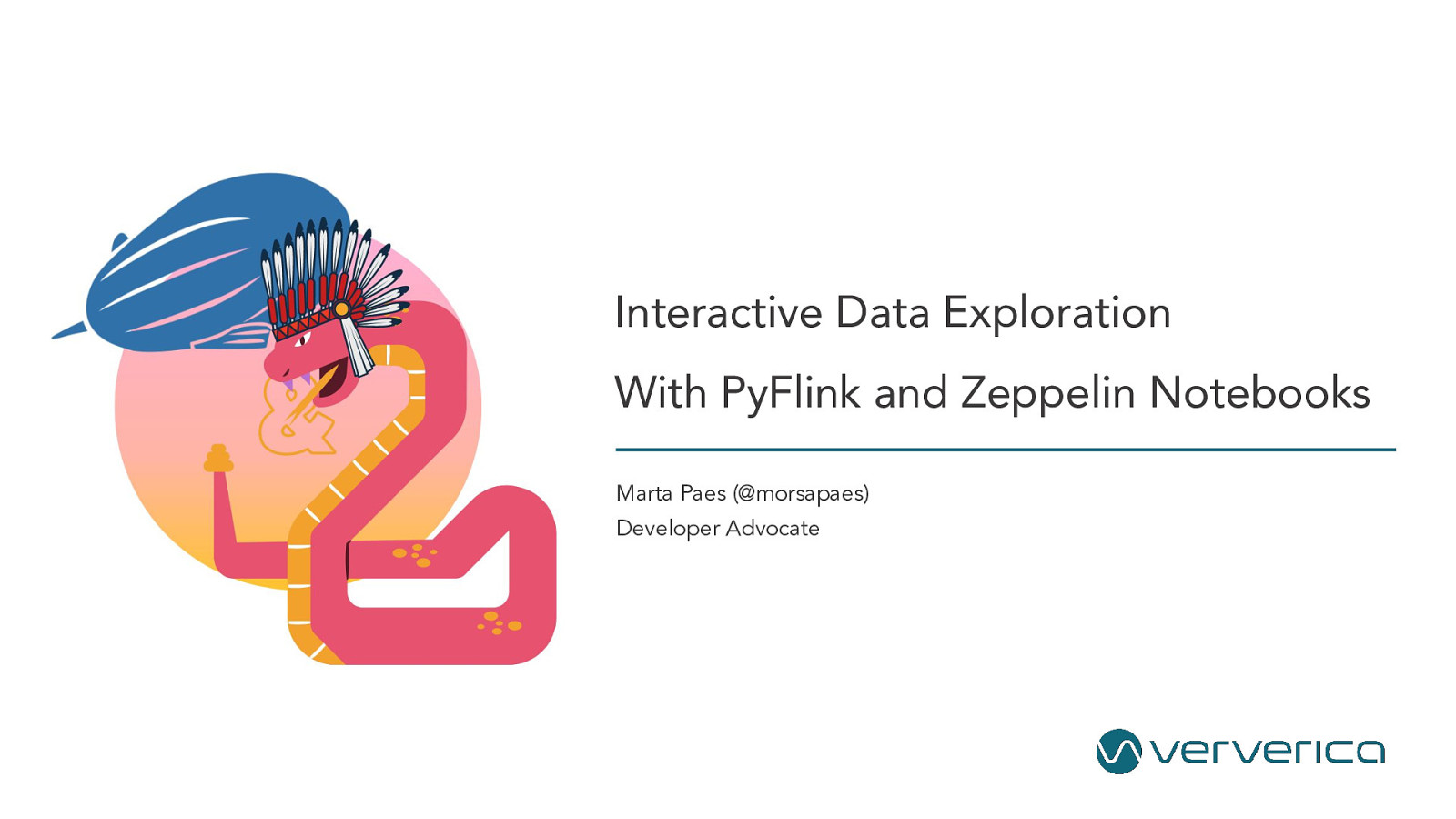 Snakes on a Plane: Interactive Data Exploration with PyFlink and Zeppelin Notebooks