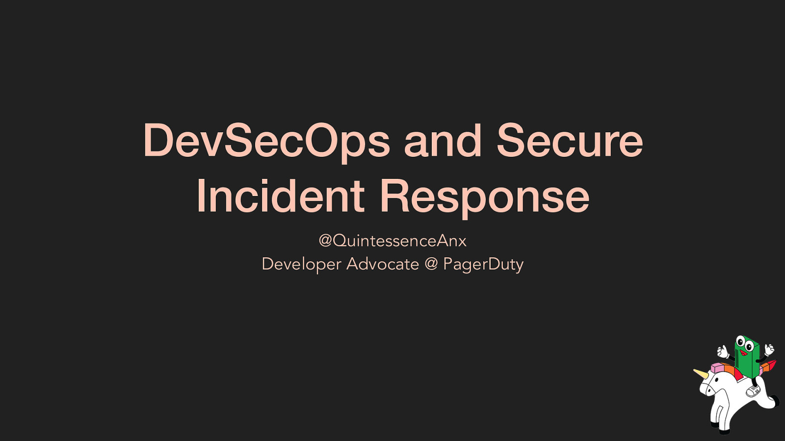 DevSecOps and Secure Incident Response