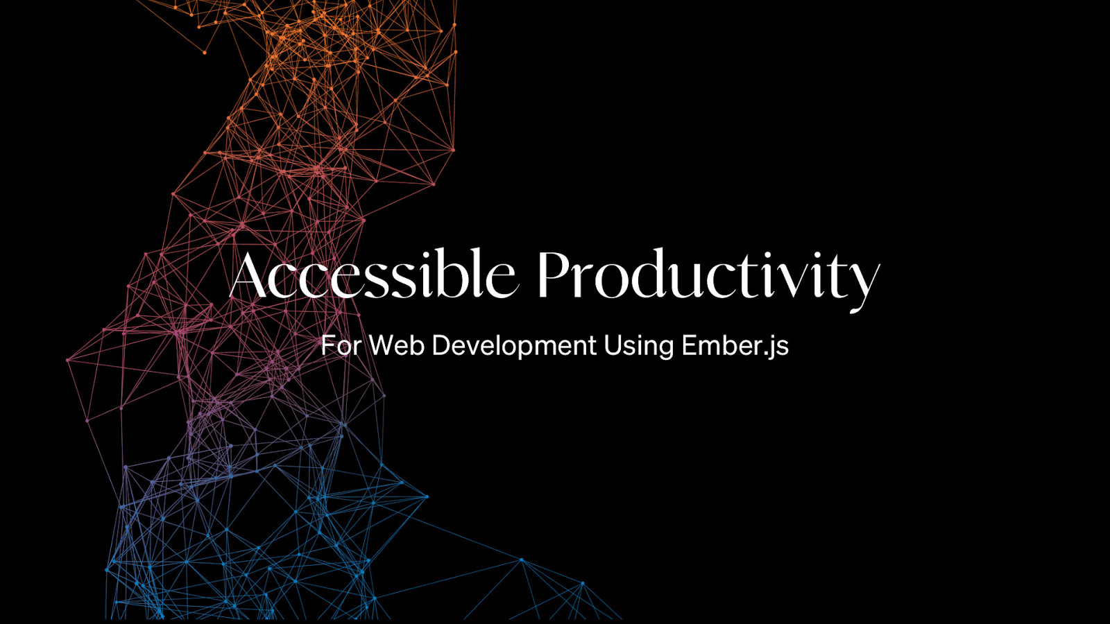Accessible Productivity