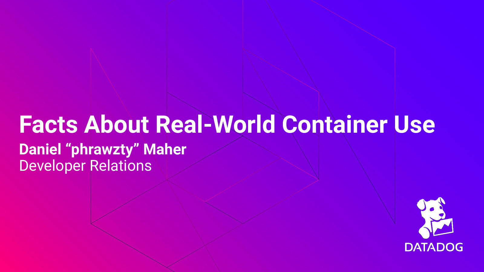 Facts About Real-World Container Use