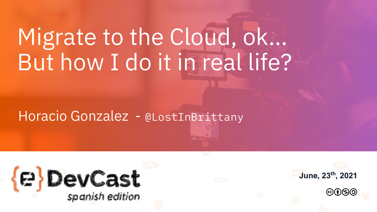 Migrate to the Cloud, ok… But how I do it in real life?