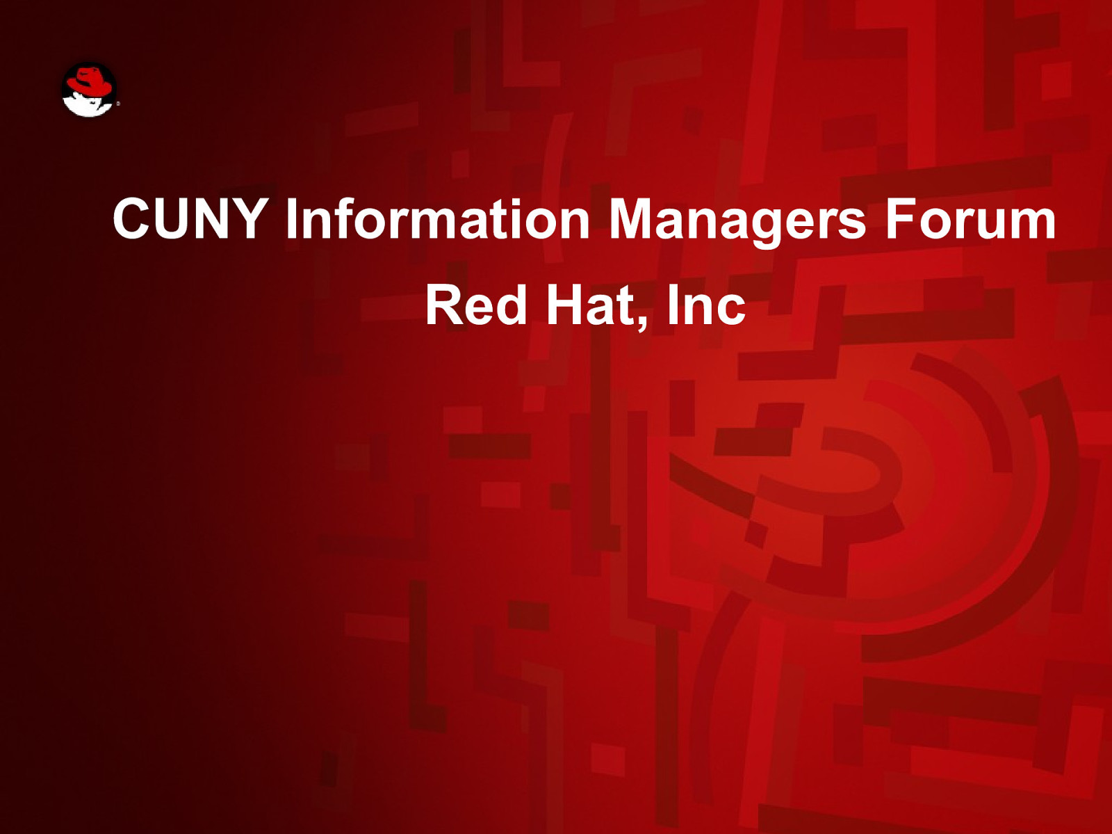 Red Hat Overview