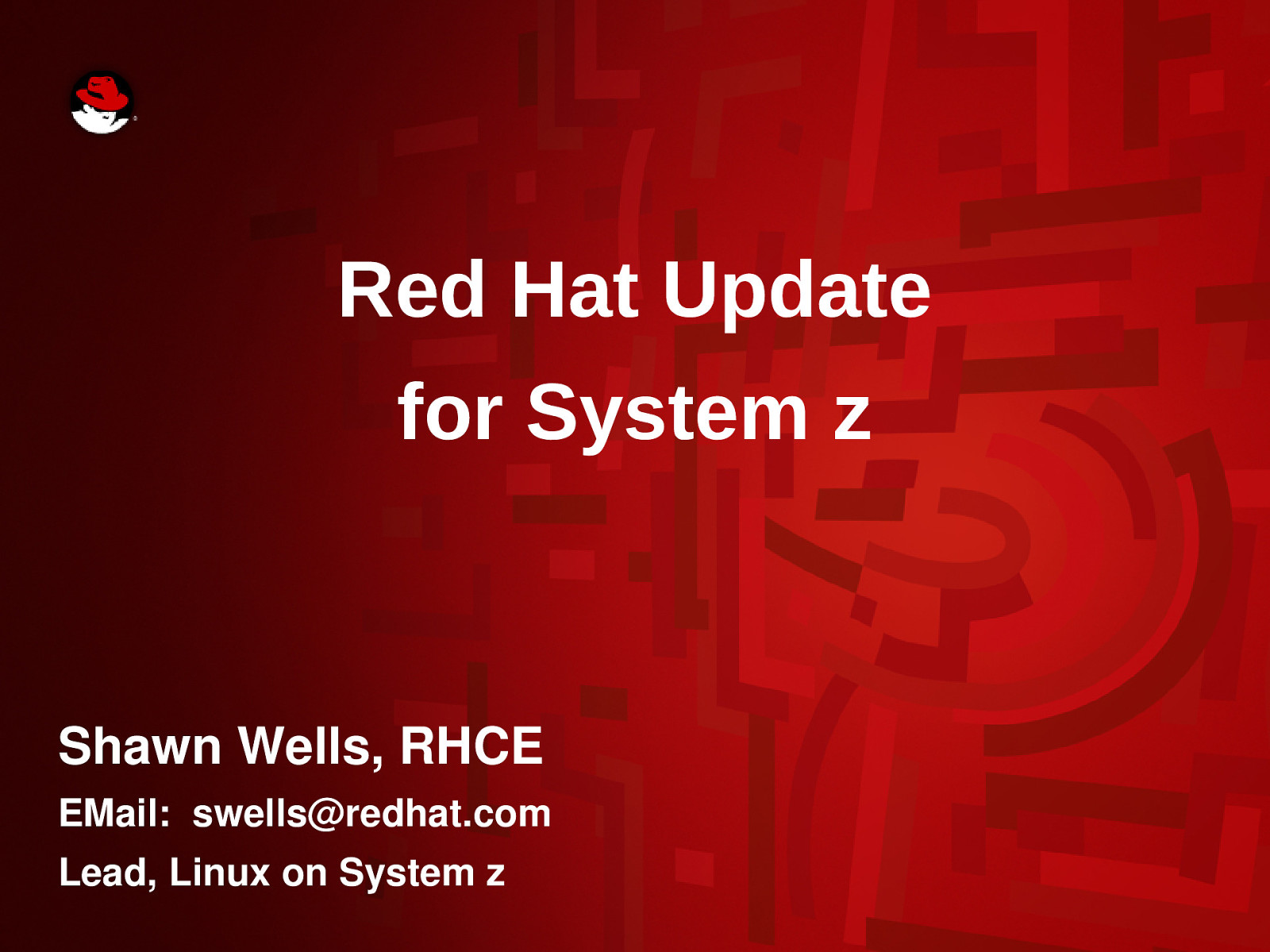 Red Hat Update for System z