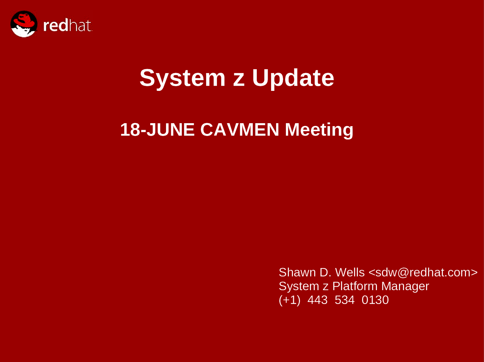 System z Update