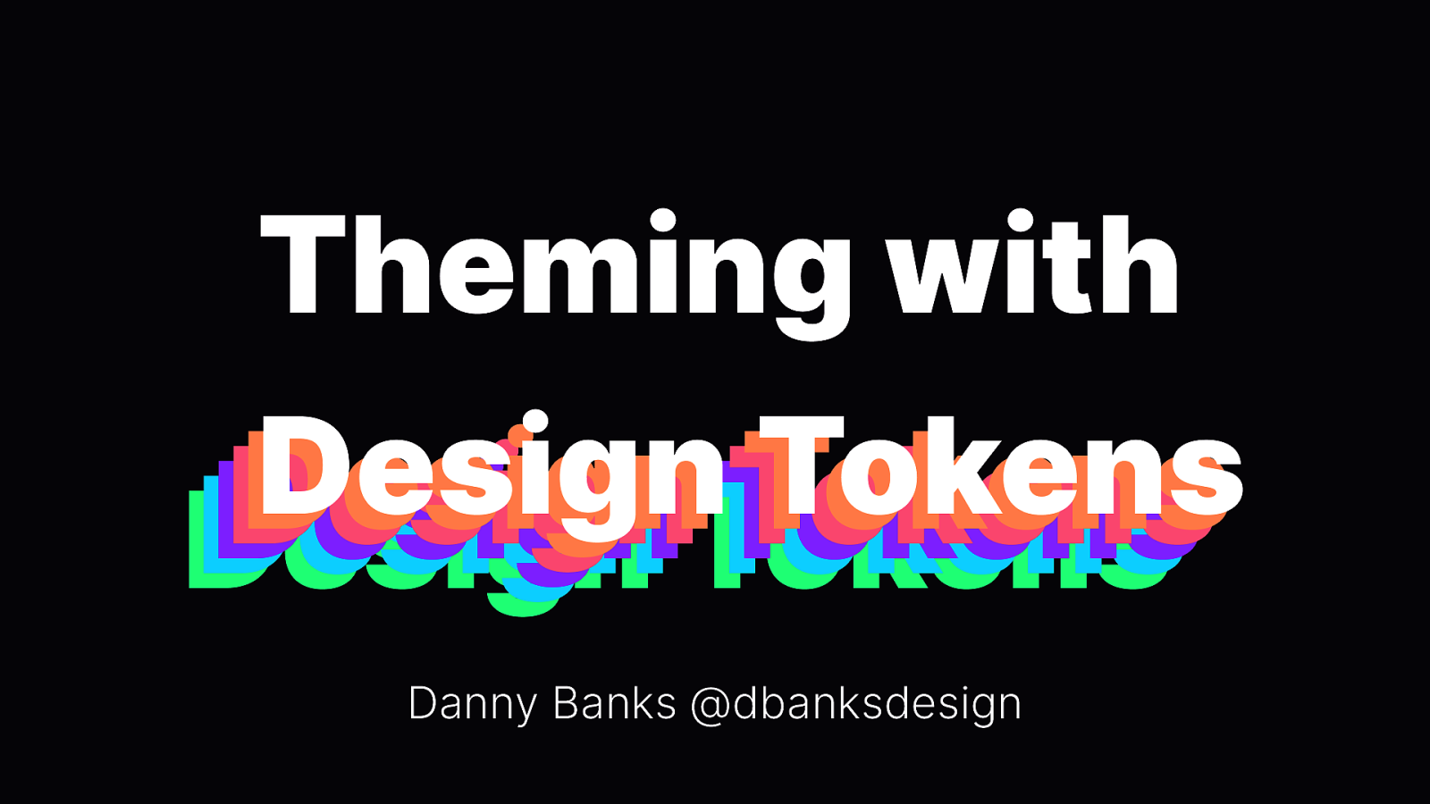 Theming with Design Tokens