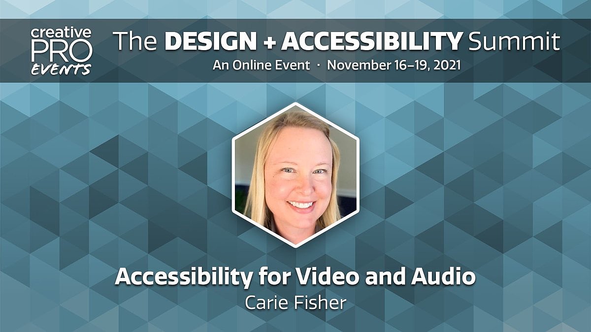 Accessibility for Video and Audio