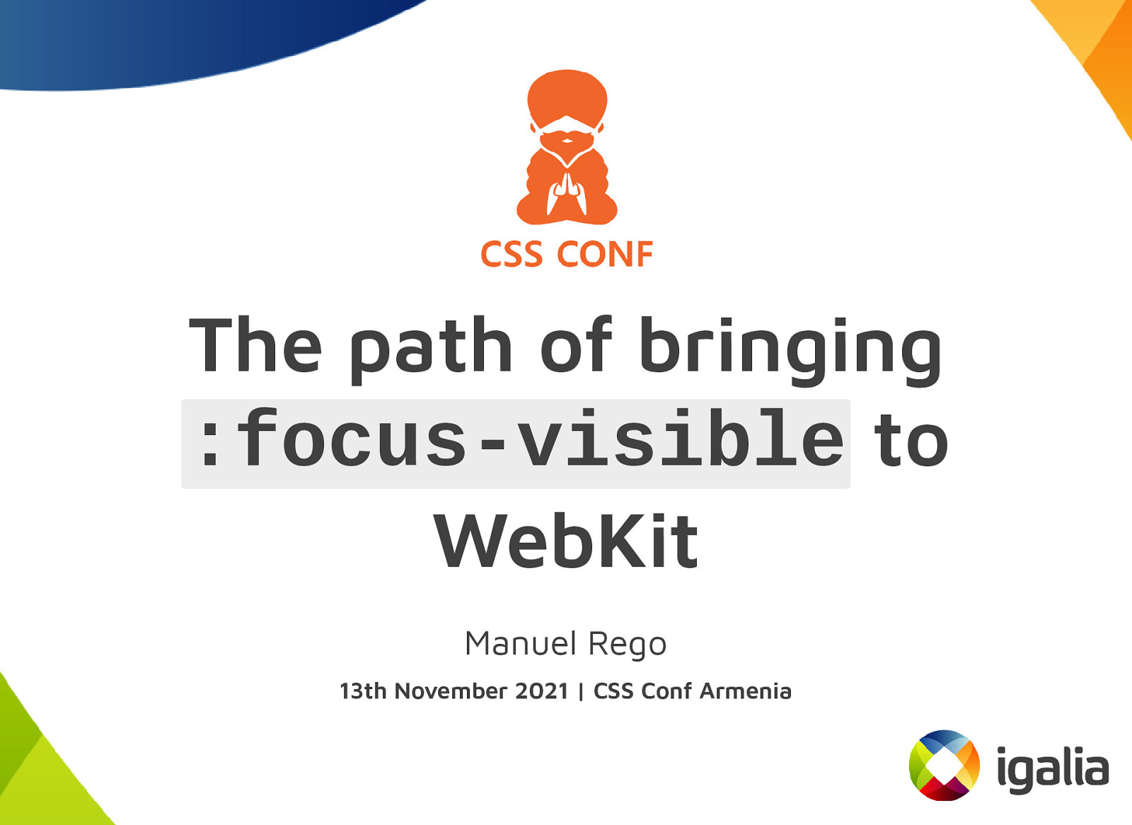 The path of bringing :focus-visible to WebKit