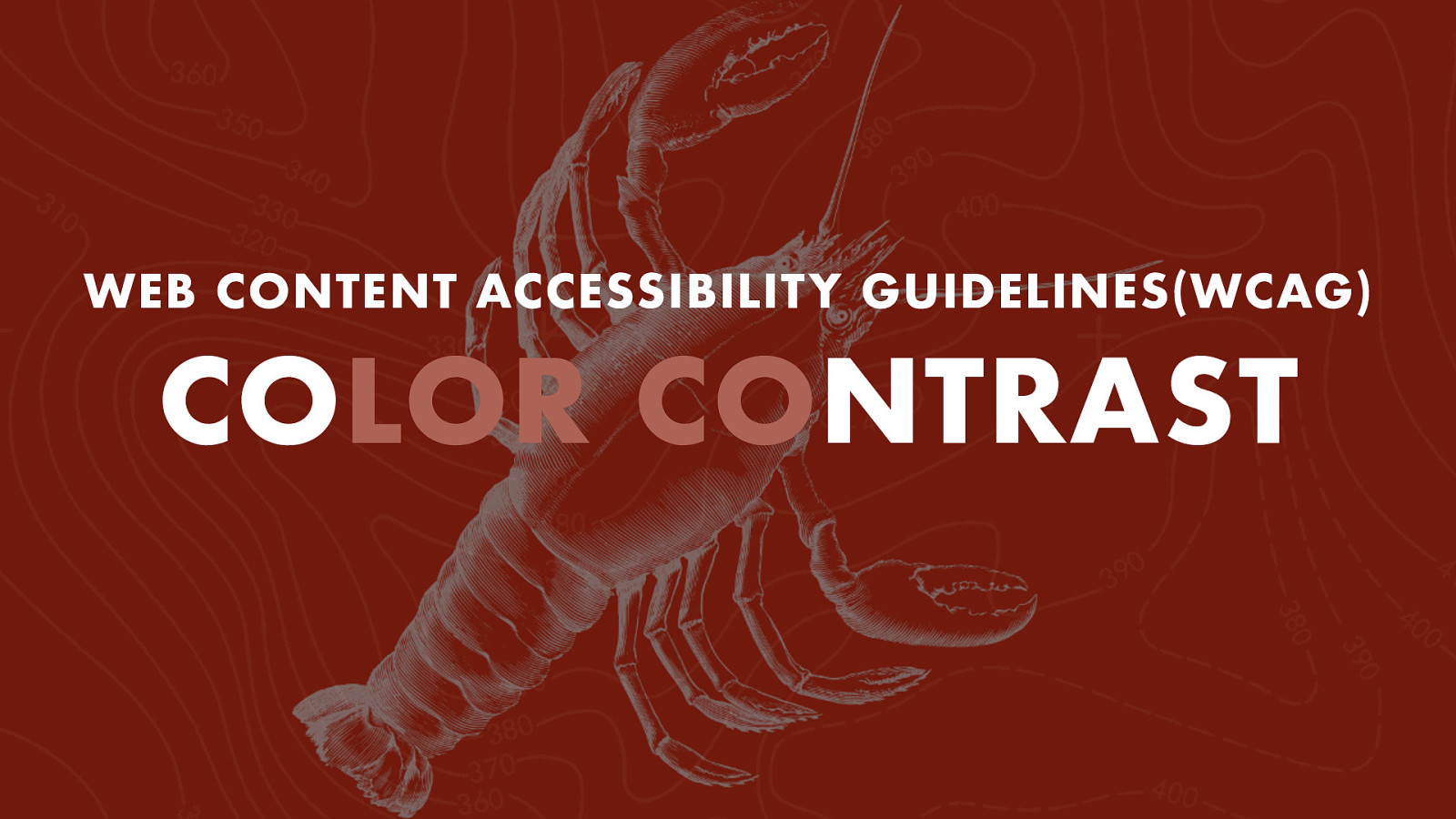 Web Content Accessibility Guidelines and Color Contrast