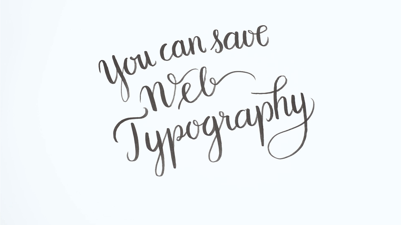 You Can Save Web Typography