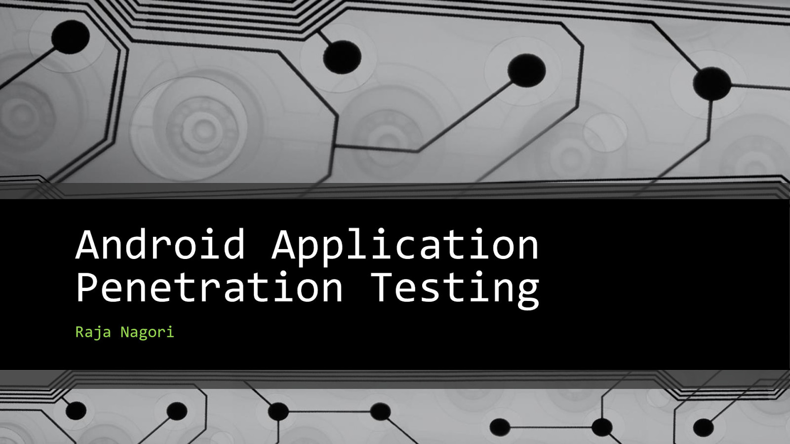 Android Application  Penetration Testing - Part 1
