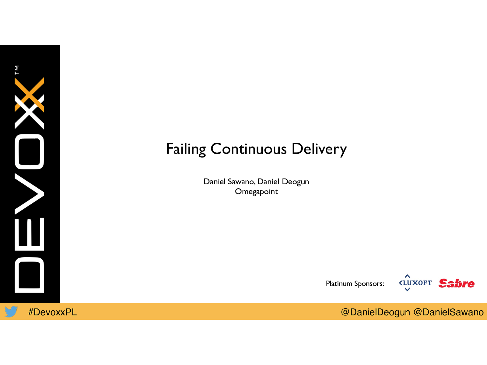 Failing Continuous Delivery