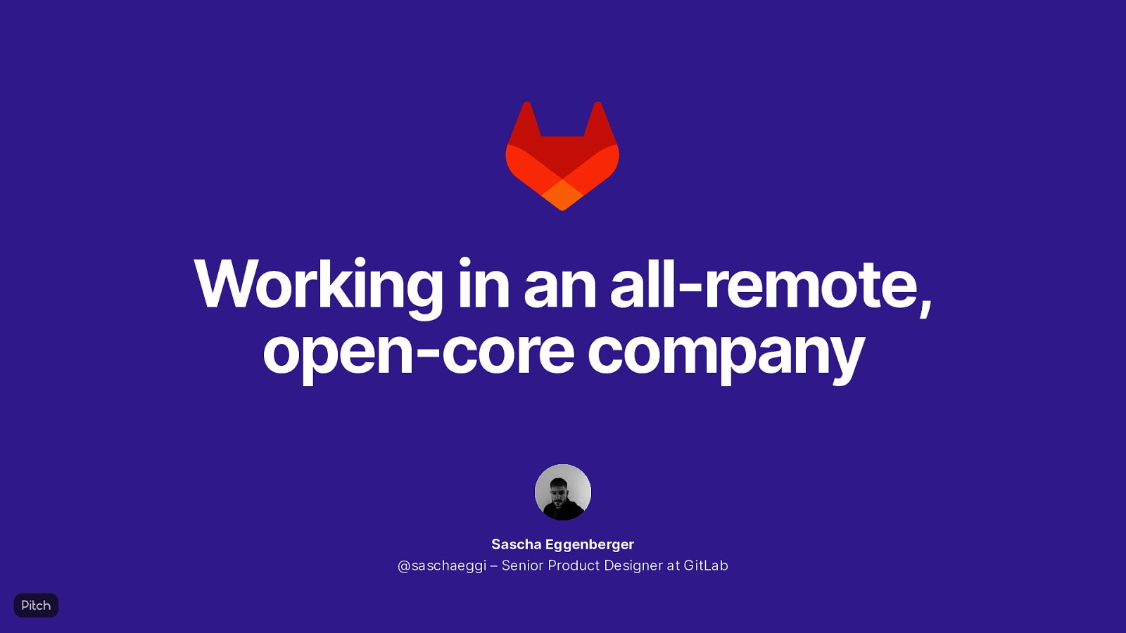 Working in an all-remote, open-core company by Sascha Eggenberger