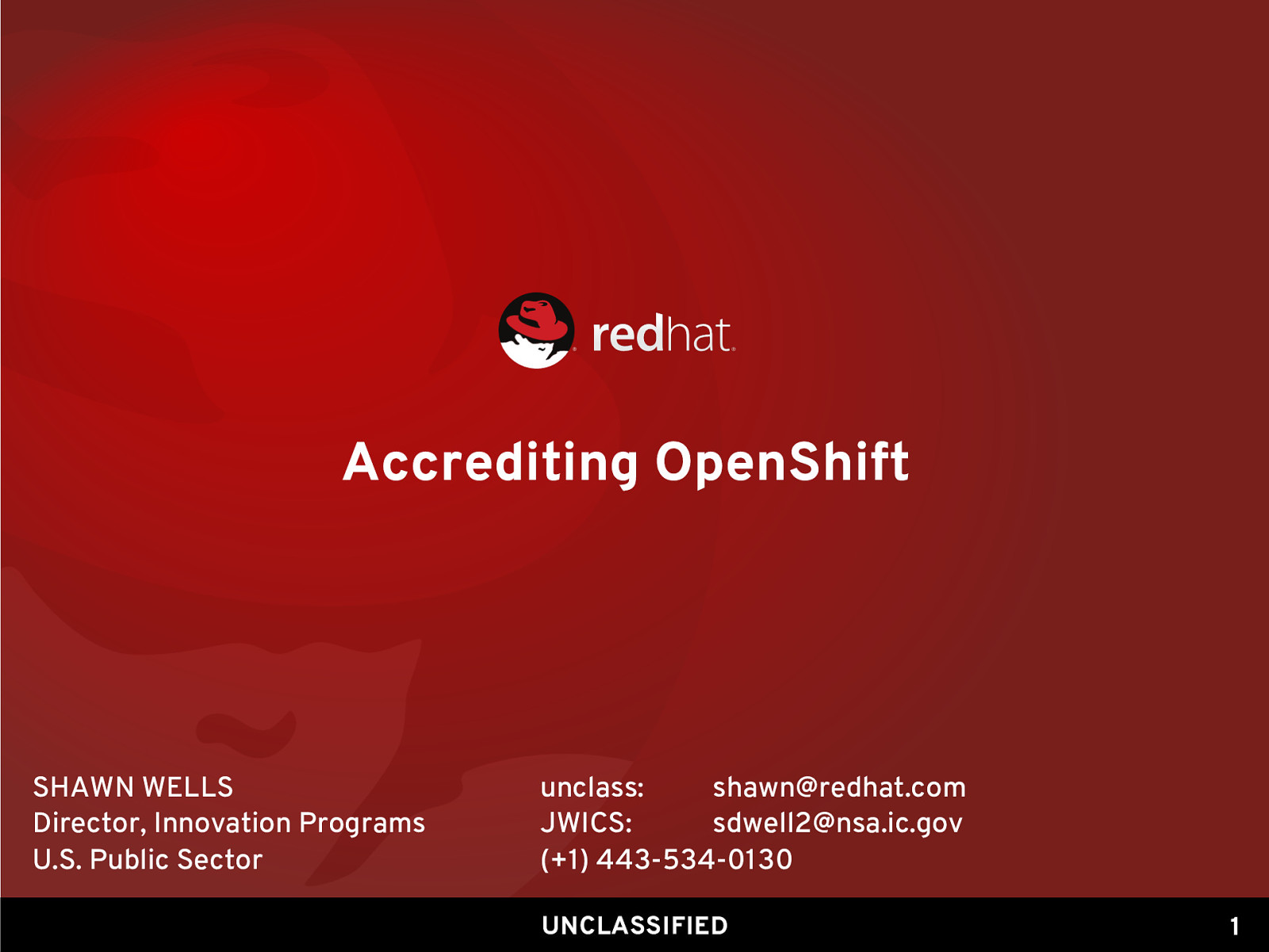 Accrediting OpenShift