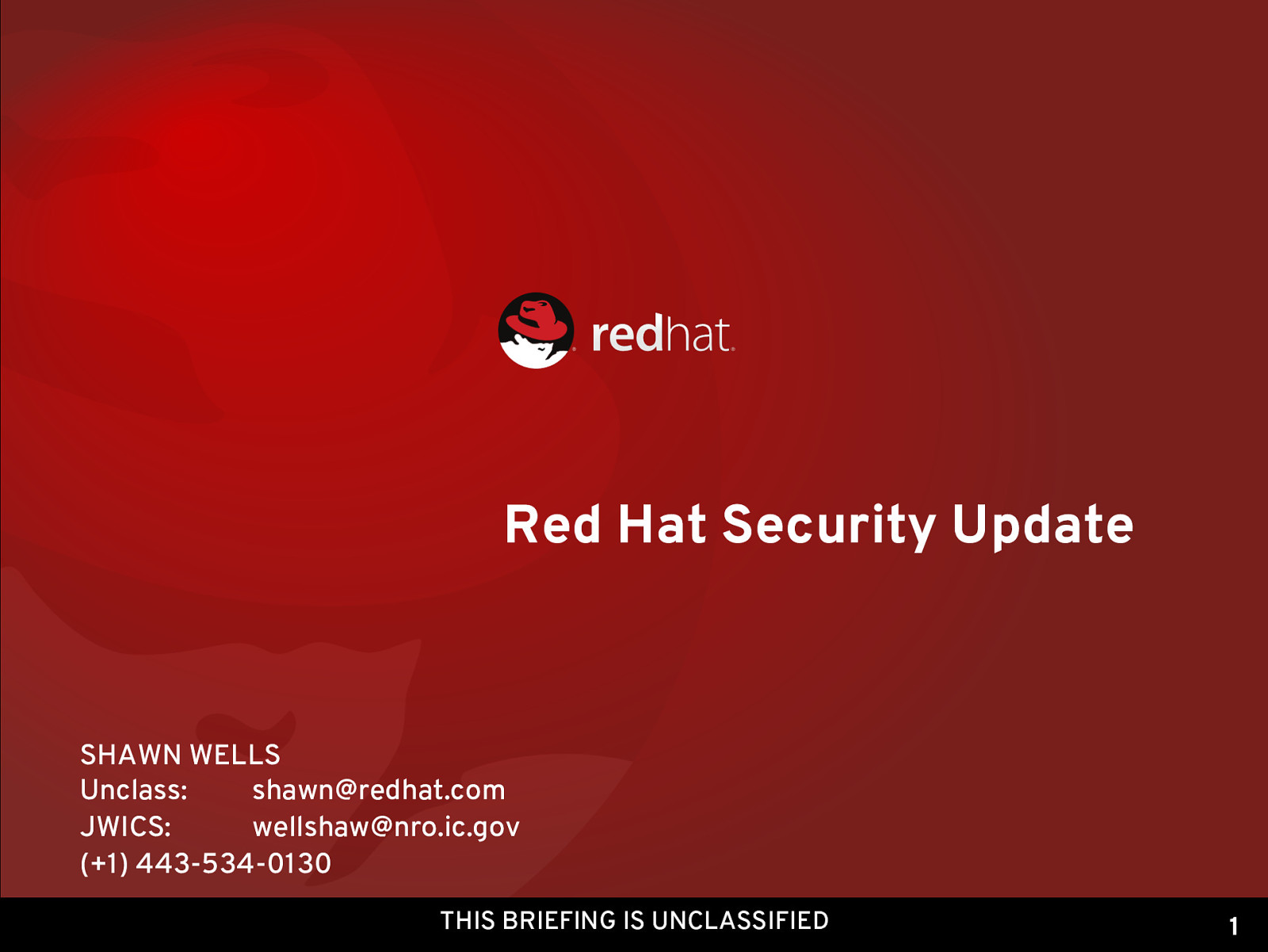 Red Hat Security Update