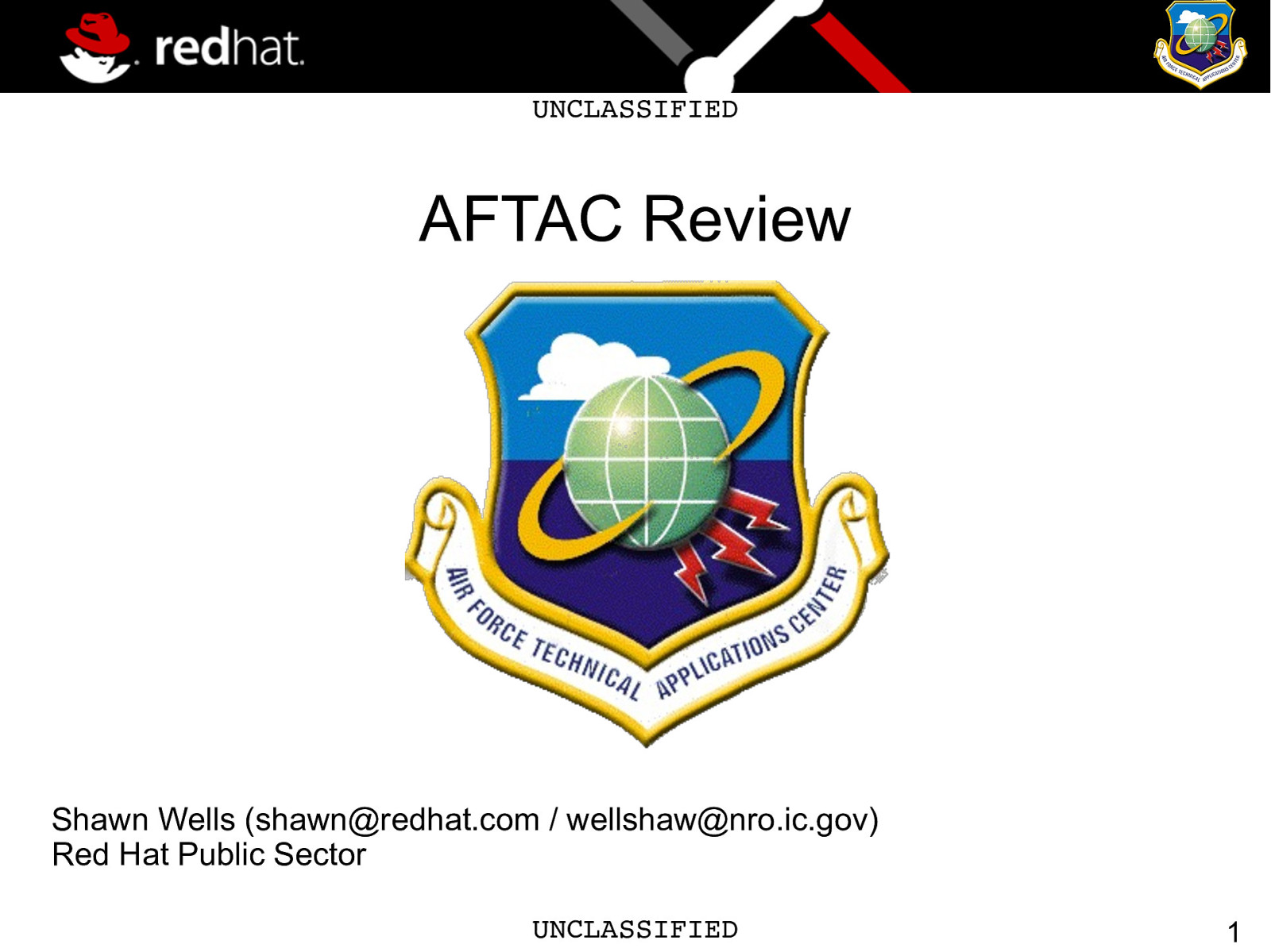 AFTAC Review
